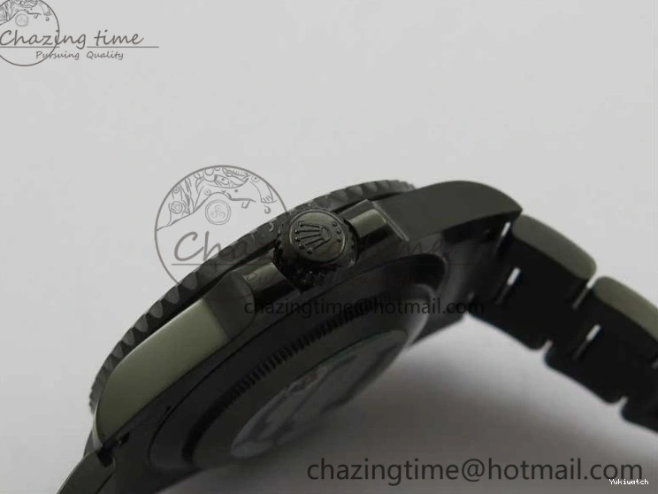 1:1 V6F Blaken Best 904L Date Submariner PVD Edition A2824 0322